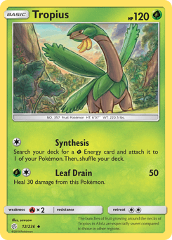 Tropius 12/236 — Eclipse Cósmico