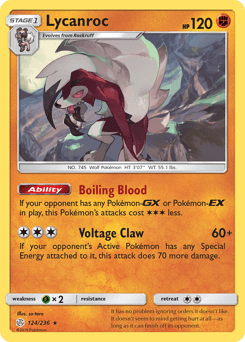 Lycanroc 124/236 — Eclipse Cósmico