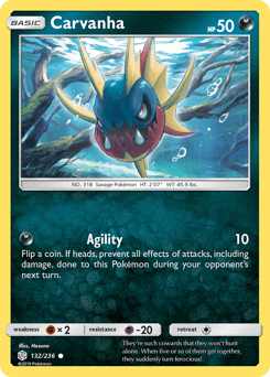Carvanha 132/236 — Eclipse Cósmico