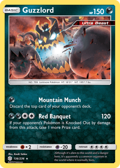 Guzzlord 136/236 — Eclipse Cósmico