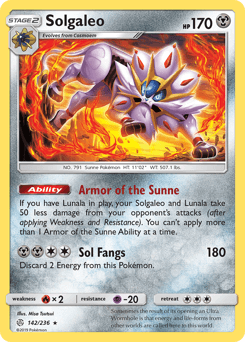 Solgaleo 142 — Cosmic Eclipse