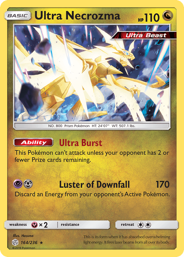 Carta Ultra Necrozma 164/236 do set Cosmic Eclipse — Pokémon TCG | Bynx