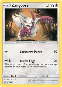 Zangoose 173 — Cosmic Eclipse