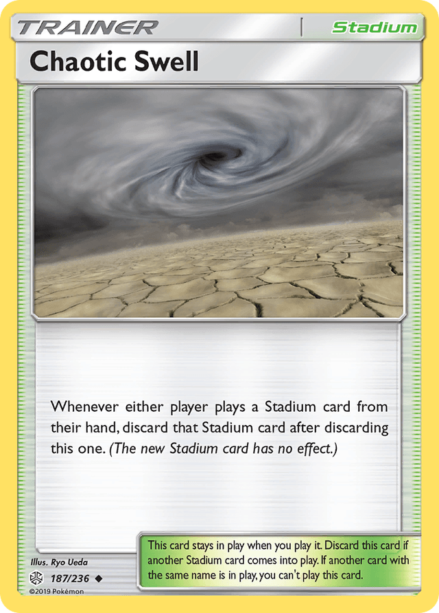 Carta Chaotic Swell 187/236 do set Cosmic Eclipse — Pokémon TCG | Bynx