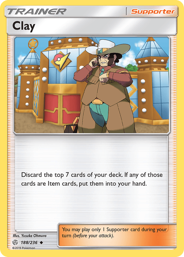 Carta Clay 188/236 do set Cosmic Eclipse — Pokémon TCG | Bynx