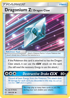 Dragonium Z: Dragon Claw 190/236 — Eclipse Cósmico
