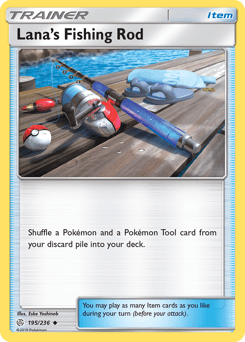 Lana's Fishing Rod 195/236 — Eclipse Cósmico