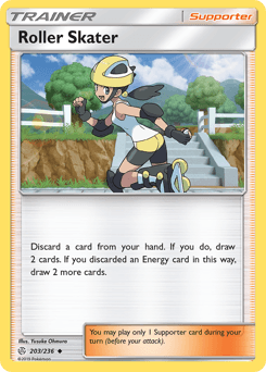 Roller Skater 203/236 — Eclipse Cósmico