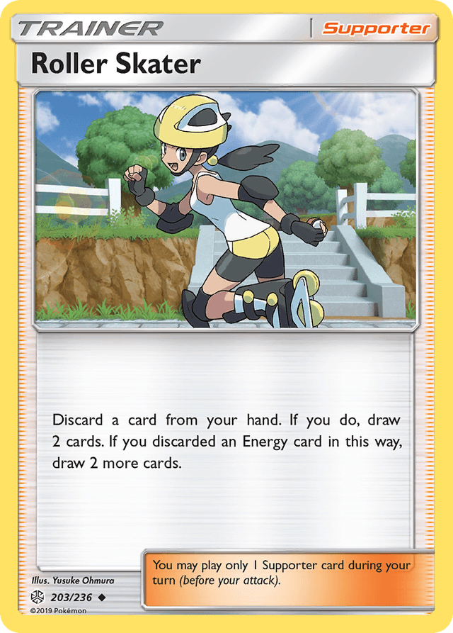 Carta Roller Skater 203/236 do set Cosmic Eclipse — Pokémon TCG | Bynx