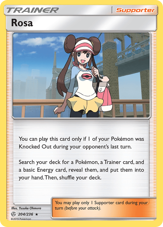 Carta Rosa 204/236 do set Cosmic Eclipse — Pokémon TCG | Bynx