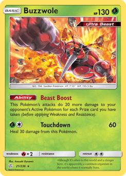 Buzzwole 21 — Cosmic Eclipse