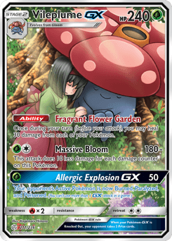Vileplume-GX 211 — Cosmic Eclipse