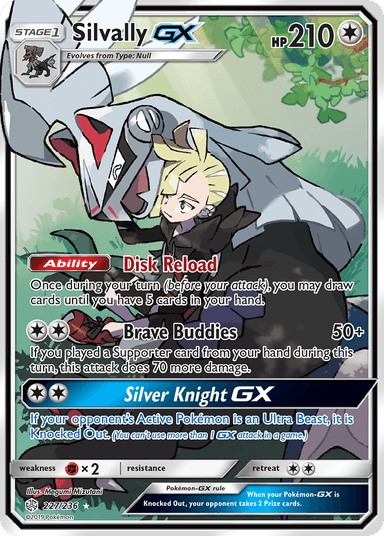 Carta Silvally-GX 227/236 do set Cosmic Eclipse — Pokémon TCG | Bynx