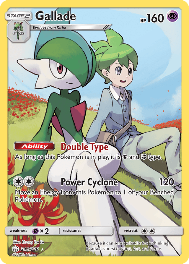 Carta Gallade 244/236 do set Cosmic Eclipse — Pokémon TCG | Bynx