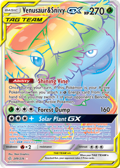 Venusaur & Snivy-GX 249 — Cosmic Eclipse
