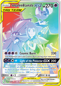 Solgaleo & Lunala-GX 254 — Cosmic Eclipse