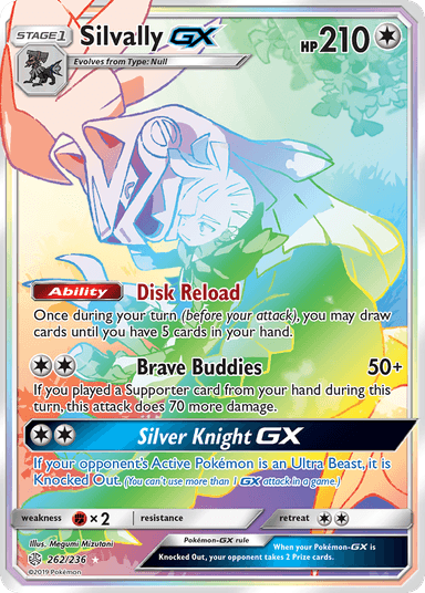Carta Silvally-GX 262/236 do set Cosmic Eclipse — Pokémon TCG | Bynx