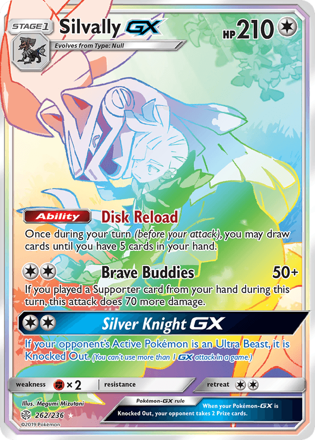 Carta Silvally-GX 262/236 do set Cosmic Eclipse — Pokémon TCG | Bynx