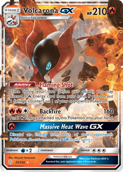Volcarona-GX 35 — Cosmic Eclipse
