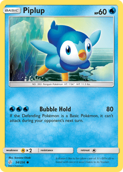 Piplup 054/236 — Cosmic Eclipse