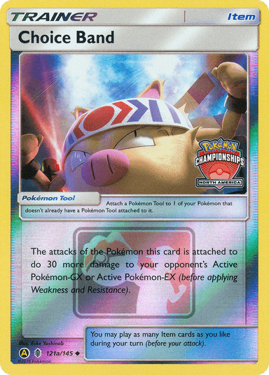 Carta Choice Band 121a/145 do set Guardians Rising — Pokémon TCG | Bynx