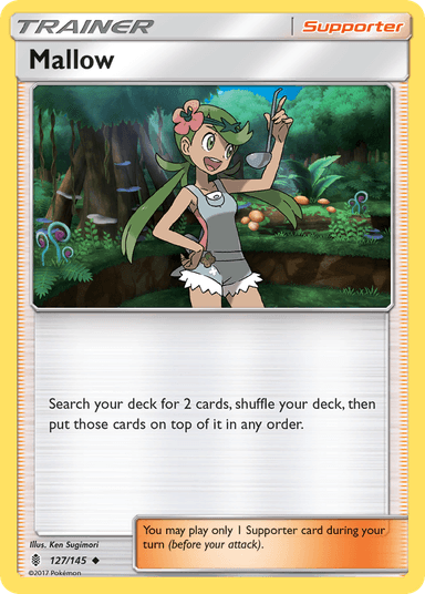 Carta Mallow 127/145 do set Guardians Rising — Pokémon TCG | Bynx
