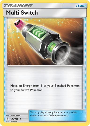 Carta Multi Switch 129/145 do set Guardians Rising — Pokémon TCG | Bynx