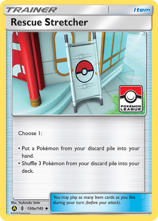 Carta Rescue Stretcher 130a/145 do set Guardians Rising — Pokémon TCG | Bynx