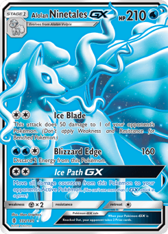 Alolan Ninetales-GX 132 — Guardians Rising
