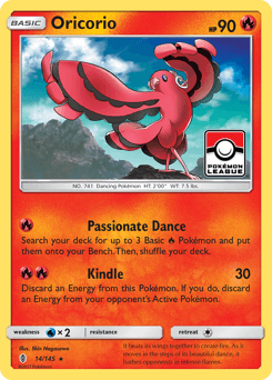 Oricorio 14/145 — Guardiões Ascendentes