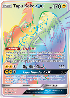 Tapu Koko-GX 153 — Guardians Rising