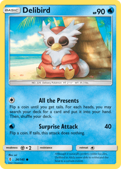 Delibird 26/145 — Guardiões Ascendentes