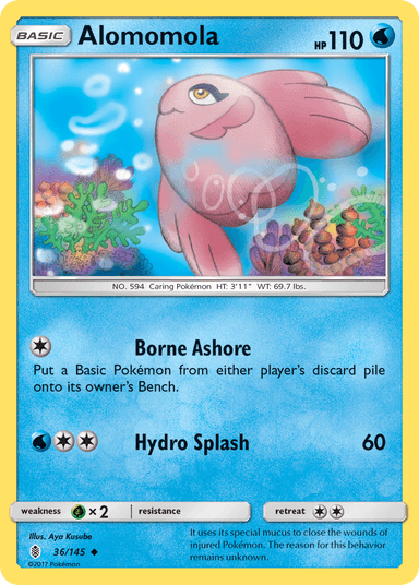 Carta Alomomola 36/145 do set Guardians Rising — Pokémon TCG | Bynx