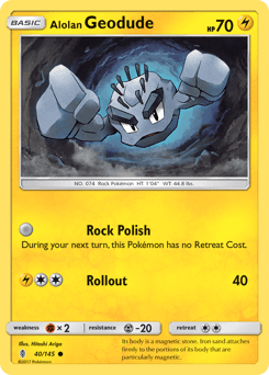 Alolan Geodude 40 — Guardians Rising