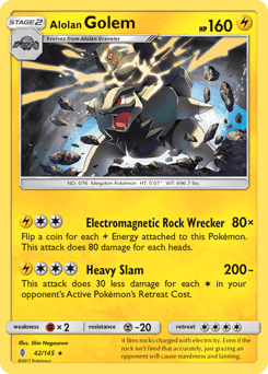 Alolan Golem 42 — Guardians Rising