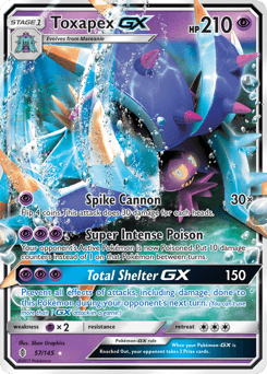 Toxapex-GX 57 — Guardians Rising