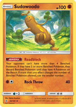 Sudowoodo 66 — Guardians Rising
