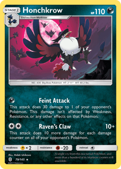 Honchkrow 79/145 — Guardiões Ascendentes