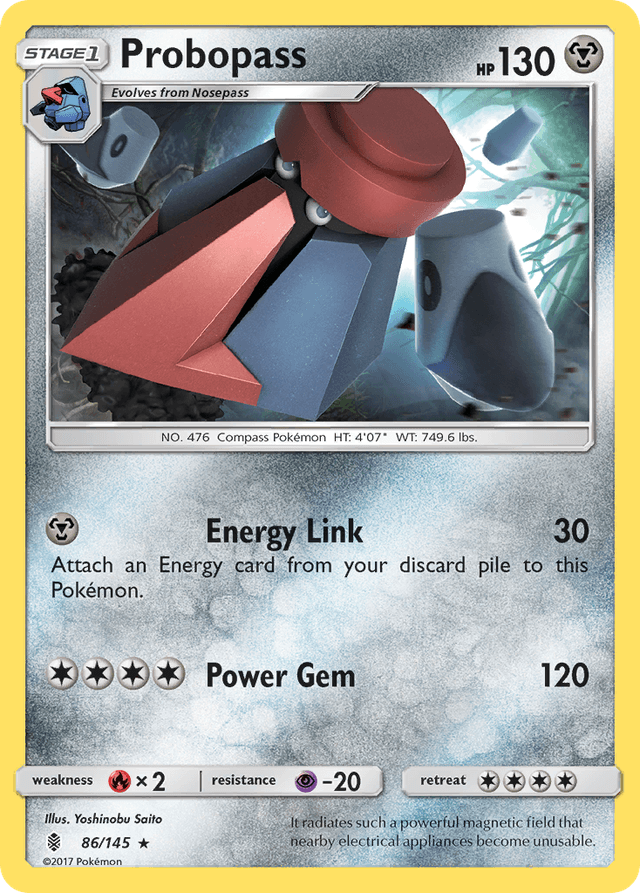 Carta Probopass 86/145 do set Guardians Rising — Pokémon TCG | Bynx