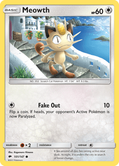 Meowth 101 — Burning Shadows