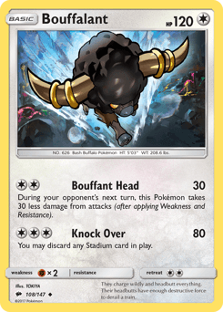 Bouffalant 108 — Burning Shadows