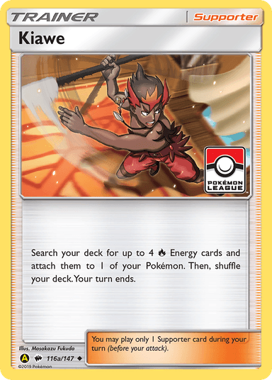 Carta Kiawe 116a/147 do set Burning Shadows — Pokémon TCG | Bynx