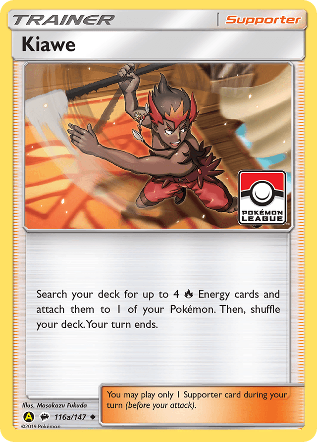 Carta Kiawe 116a/147 do set Burning Shadows — Pokémon TCG | Bynx