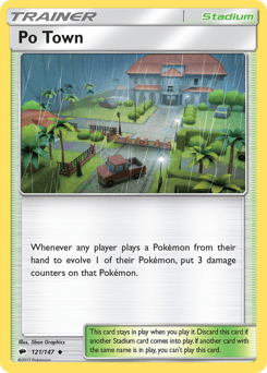 Po Town 121/147 — Sombras Ardentes