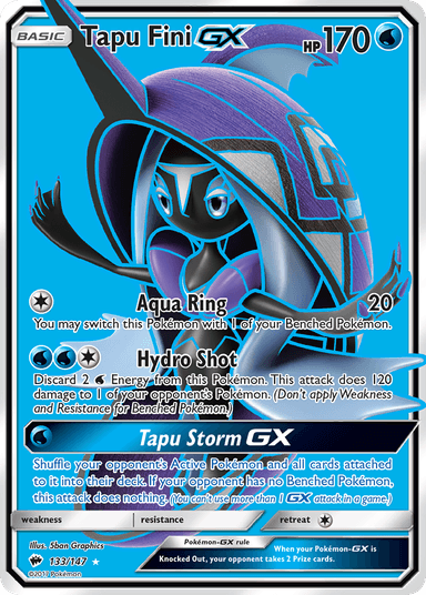 Carta Tapu Fini-GX 133/147 do set Burning Shadows — Pokémon TCG | Bynx