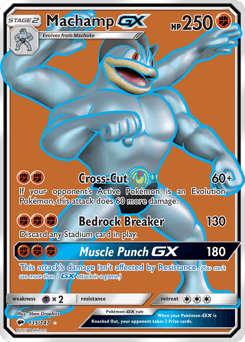 Machamp-GX 135 — Burning Shadows