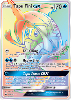 Tapu Fini-GX 152 — Burning Shadows
