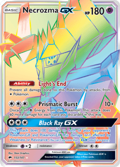 Necrozma-GX 153 — Burning Shadows