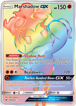 Marshadow-GX 156 — Burning Shadows