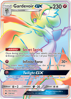 Gardevoir-GX 159 — Burning Shadows